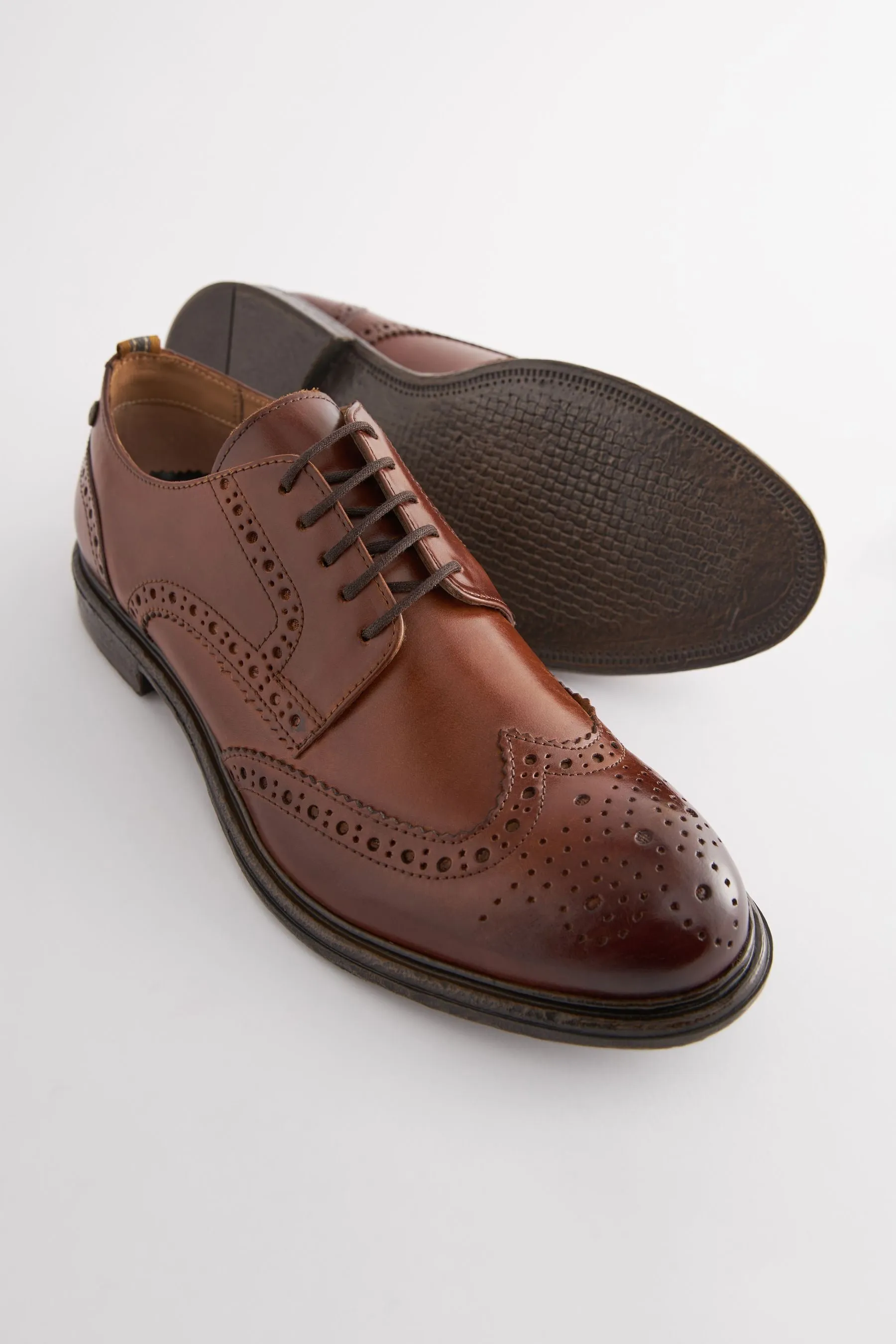 Marrone chiaro   - Heritage - Scarpe brogue